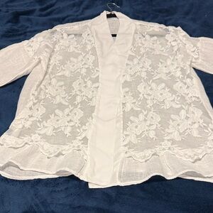 Gorgeous White Light Linen Cover/Jacket